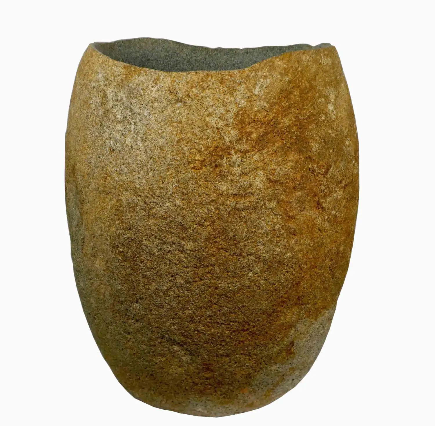  Product image 1 of the product “Round Planter made from Riverstone Size about 20 x 20 x 35cm Height ”